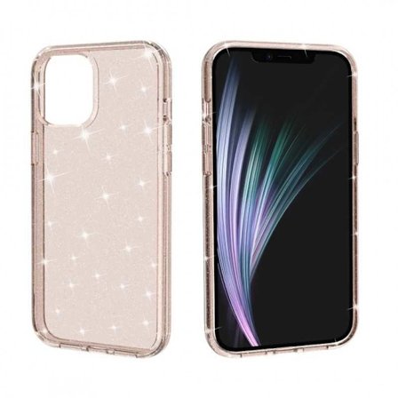 iPhone 12 Pro Max Stötdämpande Mobilskal Gnistra Guld