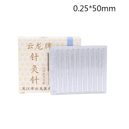 100 stk. Cloud Dragon Akupunkturnåler Steriliseringspakkeversjon Uten Nåler