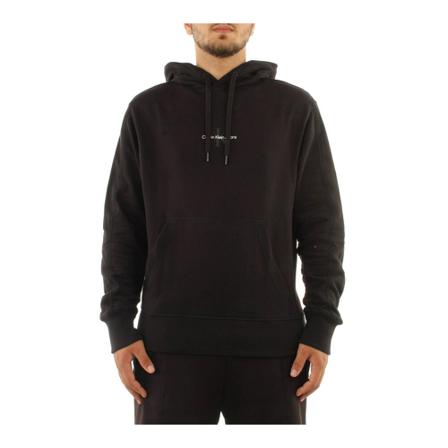 Calvin Klein Jeans, Sweatshirt Czarny, Mężczyzna, Rozmiar: XS