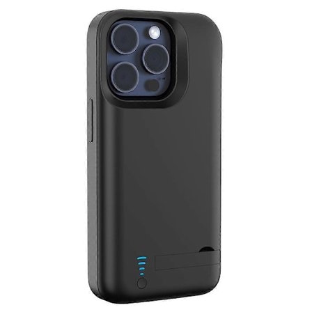 Typ A T42 För iPhone 15 Pro Max 6000mAh Batterifodral Ställ Power Bank Laddare Mobilskal