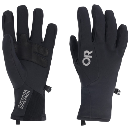 Outdoor Research Women's Sureshot Softshell Gloves Black