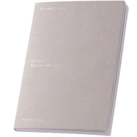 Gmund Notepad - Moonlight Grey