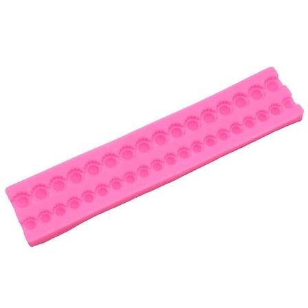 Pärlkedja Silikon Fondantform Tårta Choklad Dekoration