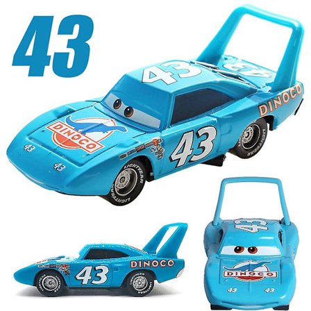 Disney Cars nr. 43 Dinoco The King Støbt bil Legetøj Drenge Børn Jule Fødselsdag Gaver Samling