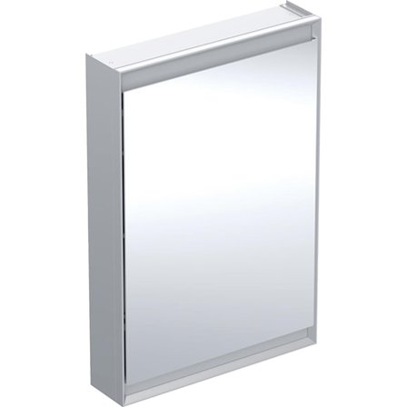 Geberit ONE 505.811.00.1 Spegelskåp 60 cm, 2 dörrar Aluminium, Badrum