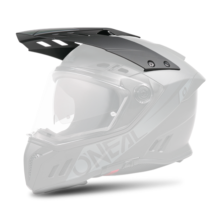 Adventure-visiiri O'Neal Visor Sierra Solid Musta