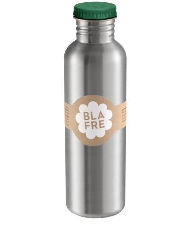 Blafre Stålflaske Mørkegrønn kork 750ml
