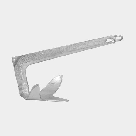 Bruce-anker NOCK Connector, gegalvaniseerd staal + D-sluiting, 10 kg