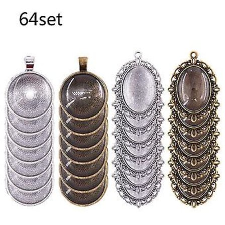 Etnisk delikat stil ovalt/rundt edelstensanheng halskjede trendy romantisk choker