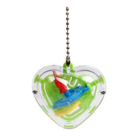 Maze Ball 3D Puzzle Ball Spil Legetøj til Børn Voksen Undervisning Labyrint Bold Hjerteform