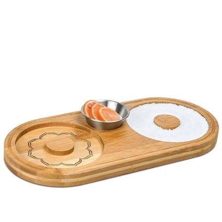 Træ Bar Glas Rimmer Margarita Salt Rimmer Sæt til Ferie Fødselsdag Valentinsdag