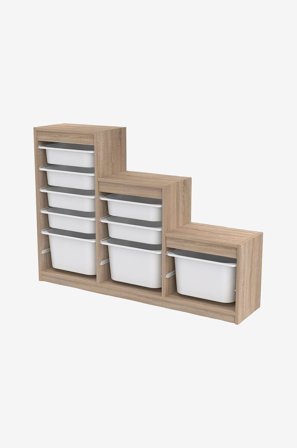 Hanah Home - Opbevaringsenhed Swiss - Brun - Hylder & opbevaring - Fra Homeroom