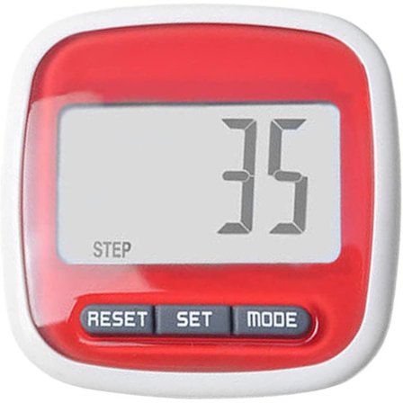 Skridttæller - Trin Tracker Fitness Udstyr Til Gang Og Løb Med Klips