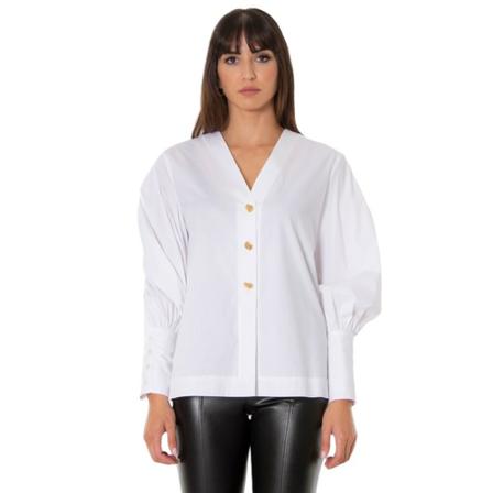 Simona Corsellini Blouses Shirts Hvid, Dame