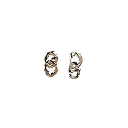 Gcds Earrings Grå, Dame Øreringe, Størrelse: ONE Size