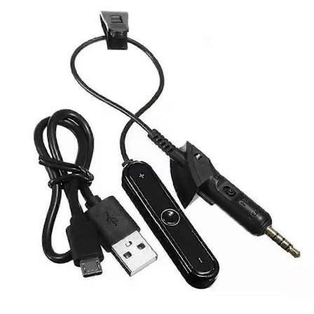 Trådløst konverteringssett kort kabel for Bose QC15 QC2 QuietComfort 15 hodetelefoner Bluetooth-adapter mottaker tilkoblingskabel