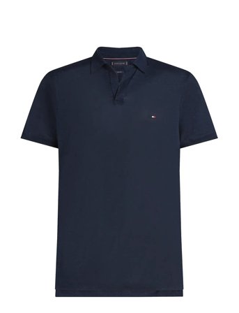 Pure Linen Reg Polo Navy Tommy Hilfiger