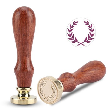 Retro-puinen sinettivahapuikko hääkutsuille