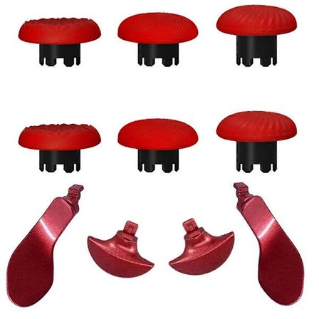 10 i 1 Joystick Kit til PS5 Edge Dualsense Controller Udskiftning af Thumbsticks Joysticks Grip og 4