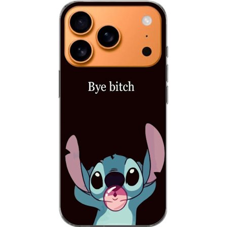 Yhteensopiva Puhelinkuori Apple Apple iPhone 17 Pro Bye bitch, Stitch