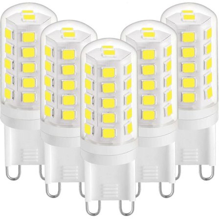 G9 LED-lamppu 3W luonnonvalkoinen 4000K, G9 LED-lamput 420LM, vastaa 28W 40W halogeenilamppua, G9 LED-maissilamput