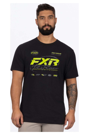 T-Shirt FXR Race Division Premium Nero/Fluo S