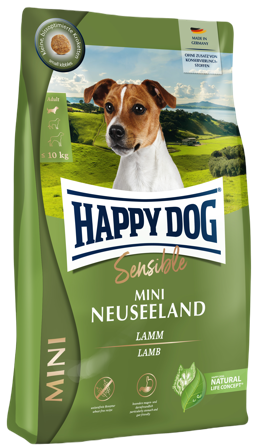 Happy Dog - Supreme Sensi Mini New Zealand Lamb & Rice 4kg - Hund - Hundefôr & hundemat - Tørrfôr for hund - ZOO.no