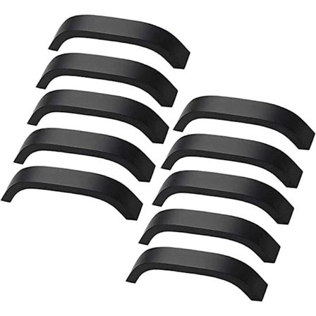 10 stk. sorte håndtak 128mm skaptrekk kjøkkenmøbler skap