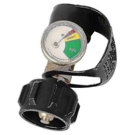 Propantankmåler Nivåindikator, Lekkasjedektor, Gasstrykksmåler For Bobil Campingvogn, med Type 1 Tilkobling