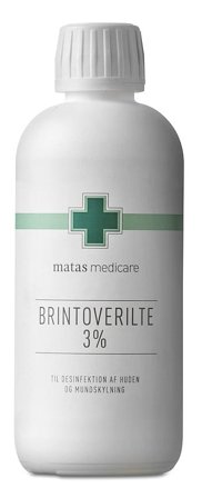 Matas Medicare Brintoverilte 3% 250 ml, Medicin & Pleje, Sårpleje, Brintoverilte