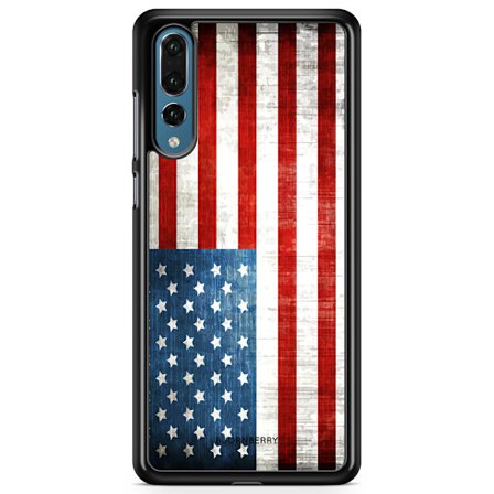 Bjornberry Skal Huawei P20 Pro - USA Flagga