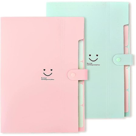 Expanderbara mappfickor Letter/A4-storlek Dragspelspapper Doc