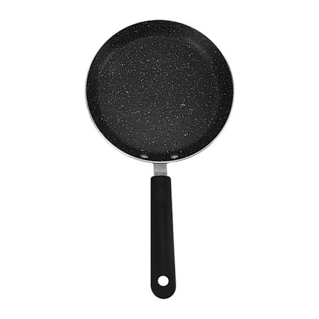 Crêpe Pandekagepande Nonstick Rund Form Aluminium Legering Bærbar Stegeplade Pandekage Maker Pande 25 cm