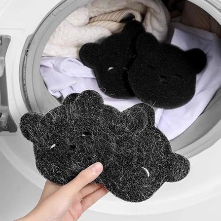 10 stk. hårfjerningskugler til kæledyr til vask - genanvendeligt værktøj til fjernelse af hunde- og kattehår, fnugopsamler til vaskemaskine, 