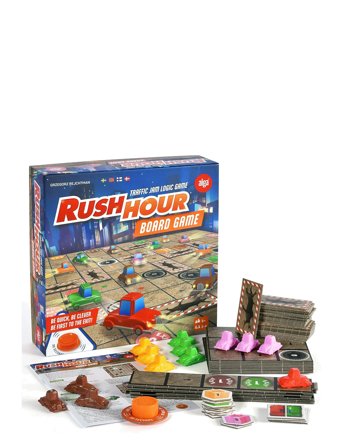 Alga Rush Hour Board Game - Multi/patterned - SWEDISH