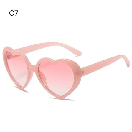 Polarized Heart Solglasögon Hjärtformade Solglasögon C7 C7