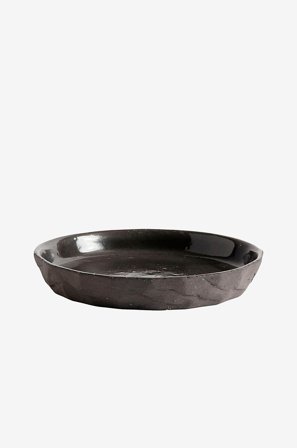 Muubs - Dessert tallerken Kuri diameter 16 cm, 2-pak - Sort - Asietter - Fra Homeroom