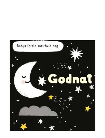 GLOBE | Babys Første Sort/Hvid Bog - Godnat | DANISH