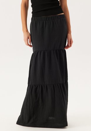 Pieces-Pcsikka Hw Maxi Skirt-S