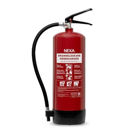 NEXA Brandsläckare pulver 6kg röd 55A 233B C