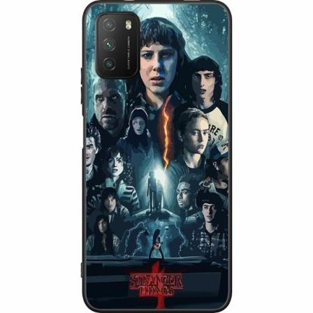 Xiaomi Poco M3 Svart Skal Stranger Things