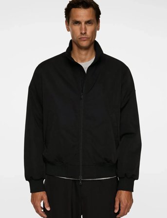 J. Lindeberg Berkley 2L Bomber Jacket - Black - XL