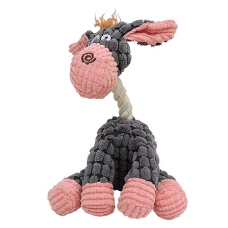 Pet Dog Bittålig plyschleksak Multifunktionell hundtuggleksak Rolig interaktiv hundleksak