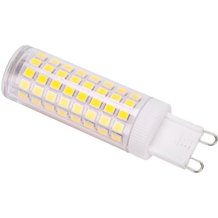 G9 12W 830LM 100LED Bi-Pin Lampa, Masttoppslampa för Ljuskrona 100-240V, Kallvit 6000-6500K