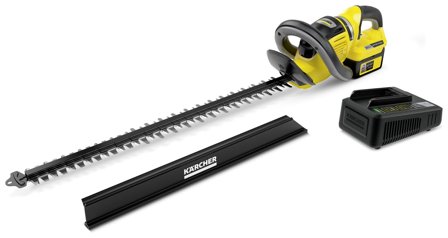 Kärcher HGE 36-60 Häcksax med batteri och laddare, Trädgårdsmaskiner