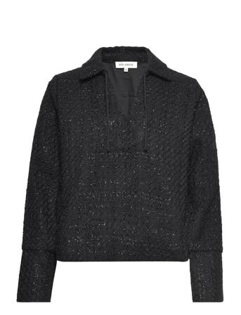Annalisa Bluse Langærmet Sort Six Ames