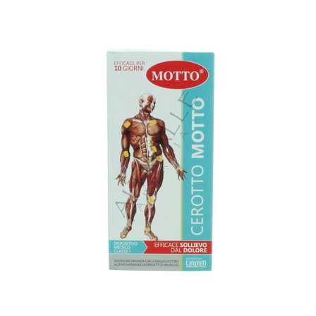 Cerotto Motto 2 Pezzi 5x15cm