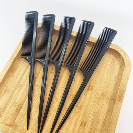 10 stk. (Sort) Praktisk Hår Glatning Salon Kam Hår Glat