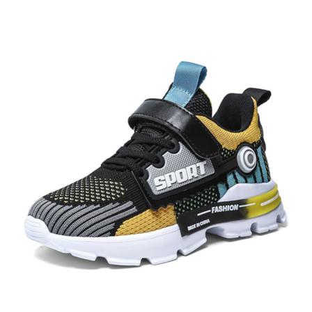 Sneakers Med Rund Tå För Pojkar Låga Sneakers