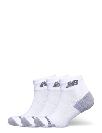 New Balance Performance Cushioned Ankle 3 Pack - White - S